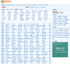 中國(guó)地方論壇大全