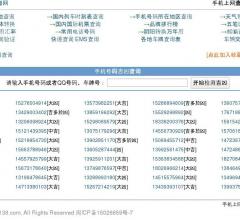 手機號碼測吉兇查詢